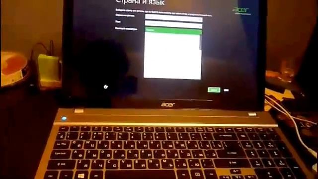 Распаковка Acer Aspire V3-571G смотреть онлайн