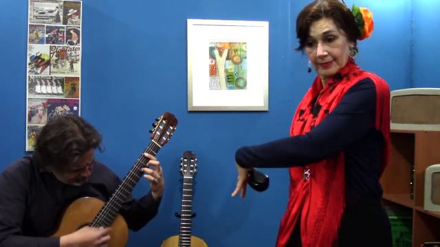 Andaluza Enrique Granados Nines Viada Castañuelas- Pablo Olivares Guitarra смотреть онлайн