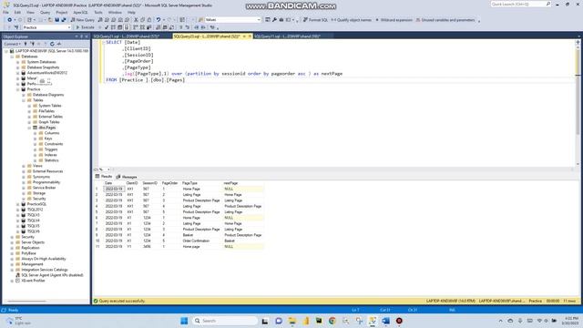 Lag Function in SQL смотреть онлайн