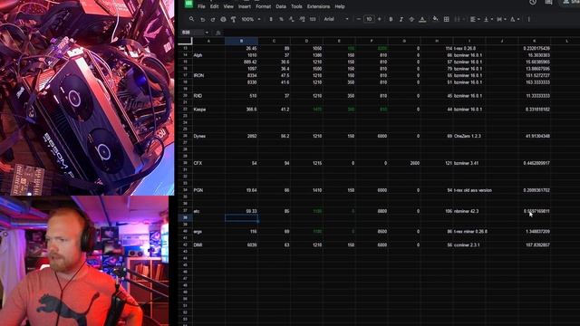 Ovalclocking: The RTX 3070M Laptop 8GB Hashrates