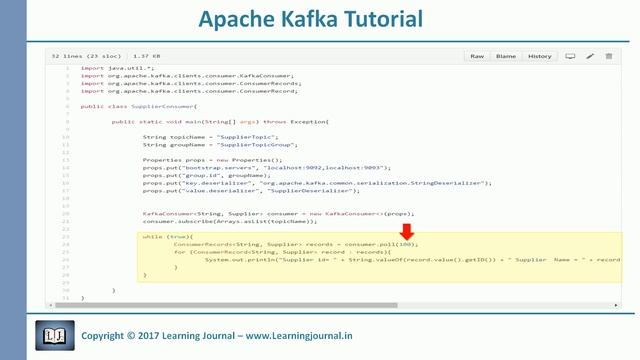 Kafka Tutorial CreatingConsumer смотреть онлайн