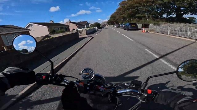 Day 13 | Motorcycle Camping in Wales | Llandudno to Barmouth | Suzuki RV125 VanVan