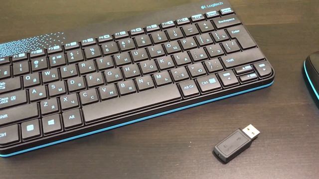# 7: обзор беспроводного комплекта Logitech MK240: клавиатура и мышь смотреть онлайн