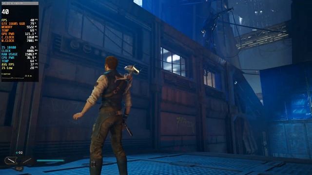 GTX 1660 SUPER | Star Wars Jedi: Survivor | I5 10400 ,1080p All Settings ! смотреть онлайн