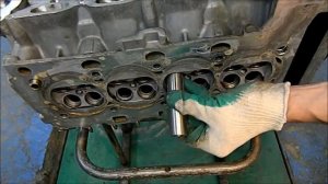 Извлечение седел впускных клапанов гбц Ep6