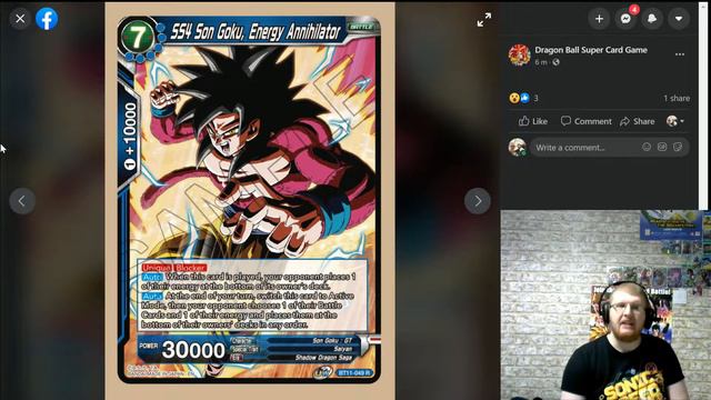 Bye Bye Energy! New SS4 Goku is godlike! Set 11 Blue Rares Reaction [DBSCG] смотреть онлайн