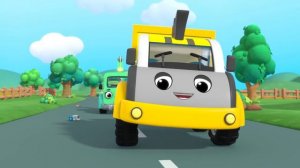 Починка сбежавшего самосвала - Сокровища из мусора!｜Гараж Геккона｜Мультики про машинки