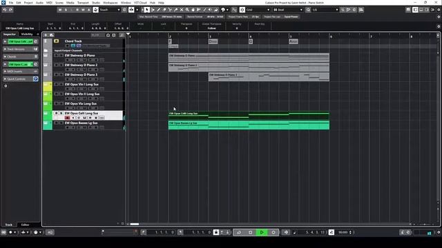 Piano Sketch to Orchestra in 5 minutes - piano chords to orchestra, Cubase, DAW смотреть онлайн