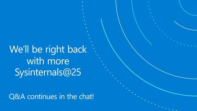 Sysinternals@25 - Full event replay | Demos, Tips, Stories | Microsoft смотреть онлайн