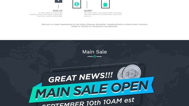 Datablockchain (DBCCoin) Обзор от ICO Каталог смотреть онлайн