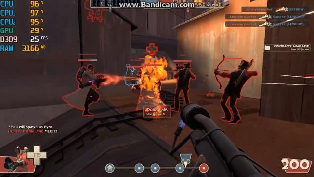 team fortress 2 running on core 2 duo e7600 gt 1030 4gb ram смотреть онлайн