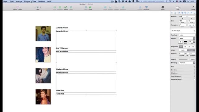 Sketch Content Generator Plugin in action смотреть онлайн