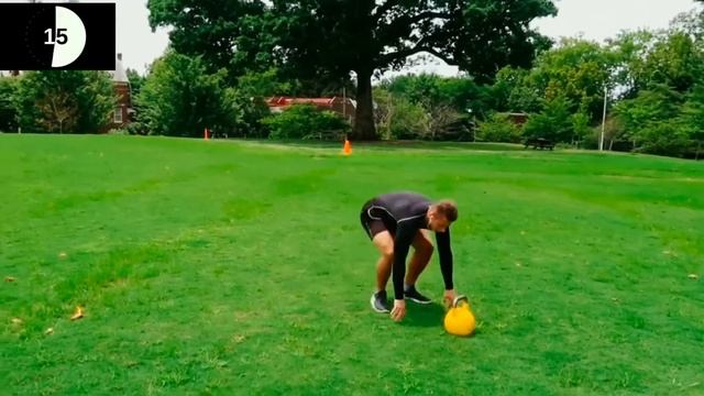 Тренировка Табата с гирей.Kettlebell Fullbody Workout,