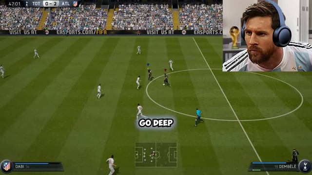 Messi & Ronaldo play FIFA - The IMPOSSIBLE Challenge! смотреть онлайн