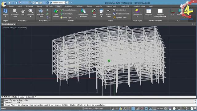 Mở file IFC trên progeCAD / AutoCAD | IFC files Import смотреть онлайн