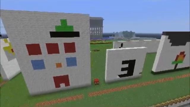 Minecraft CreativeMotion: Animated Pixel Art смотреть онлайн