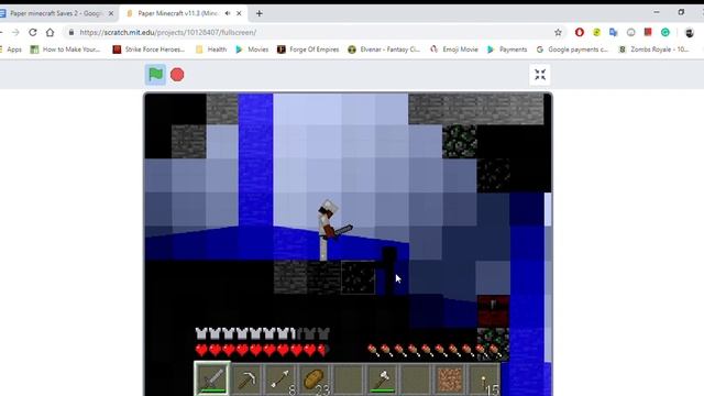 Paper Minecraft v11.3 Camping Map смотреть онлайн