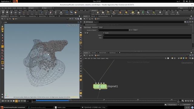 Мастер-класс по курсу Houdini Artist в CGF Camp. смотреть онлайн