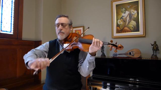 Carlos Roberts, violin maker - Bruch Violin Concerto op.26 (excerpt). Pablo Saraví, violìn смотреть онлайн