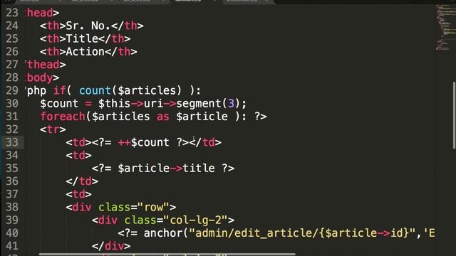 CodeIgniter Project Tutorial in Hindi/Urudu ( Pagination Serial Numbers ) смотреть онлайн