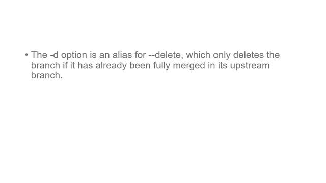 Delete a Git branch смотреть онлайн