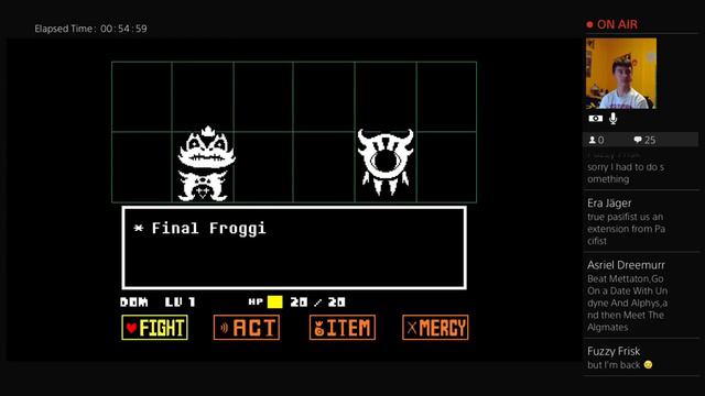 Undertale PS4 Gameplay pt. 9 w/ Facecam смотреть онлайн