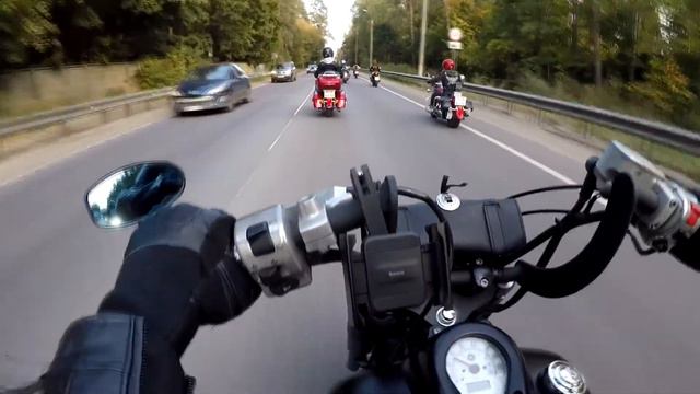 Закрытие мотосезона 2020 в Малаховке. Jukka and Irina. смотреть онлайн