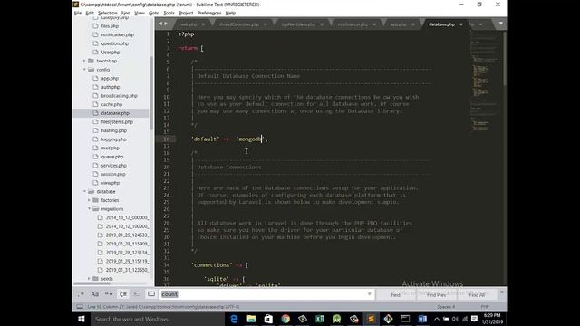 Final Year Project in Laravel Series: Lecture 11 Connecting Laravel with Mongo DB смотреть онлайн