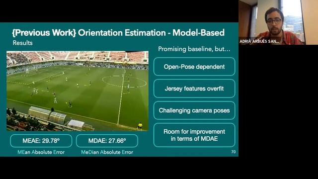 PhD Thesis - A Journey of Computer Vision in Sports: from Tracking to Orientation-based Metrics смотреть онлайн
