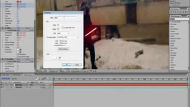 Как сделать лазерный меч в Adobe after effects смотреть онлайн
