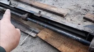 На ходу лопнул торсион на Рено Сценик , Ремонт задней подвески!!!