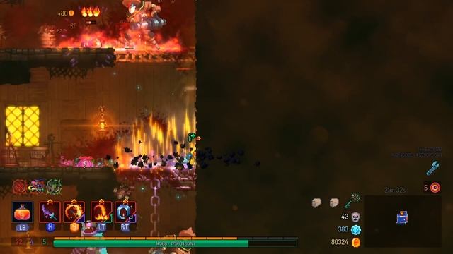 Dead Cells - Oiled Sword and Firebrands showcase (5 boss cells active) смотреть онлайн