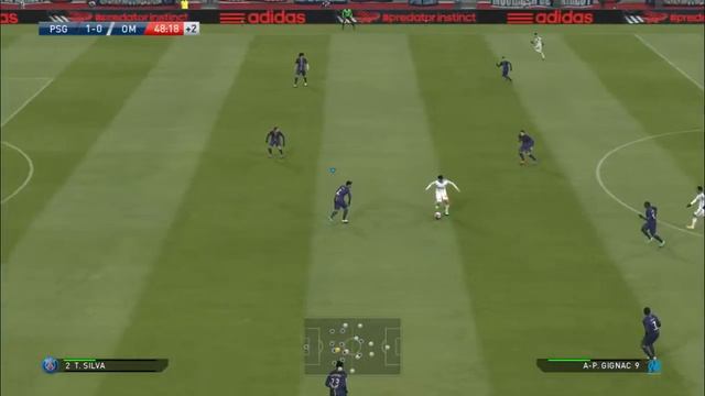 Pes2015 - Gameplay:PSG FC vs Olympique Marseille (Nvidia 840m) смотреть онлайн