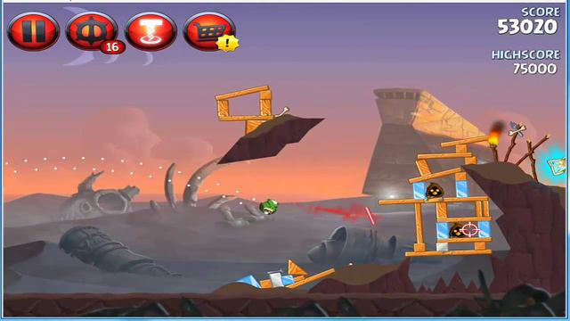 Angry Birds Star Wars 2: Part-7 Gameplay/Walkthrough [Escape to Tatooine] Darth Maul Level 1-10 смотреть онлайн