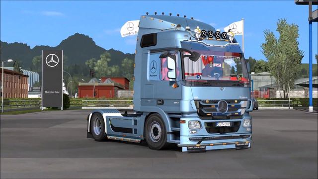 [ETS2 v1.36] Mercedes Actros MP3 Custom Edit + ALL DLC´s ready