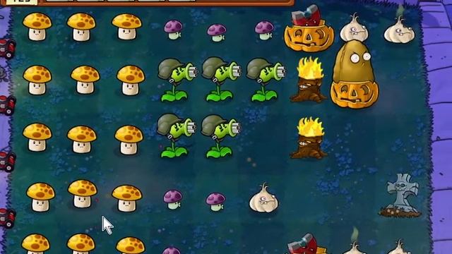 [PVZ] Plants vs Zombies (ПК / PC) - Выживание: Ночь смотреть онлайн