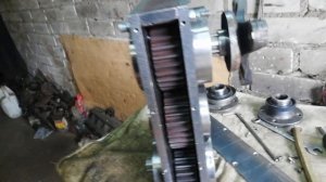 Изготовление редуктора для самодельного трактора,