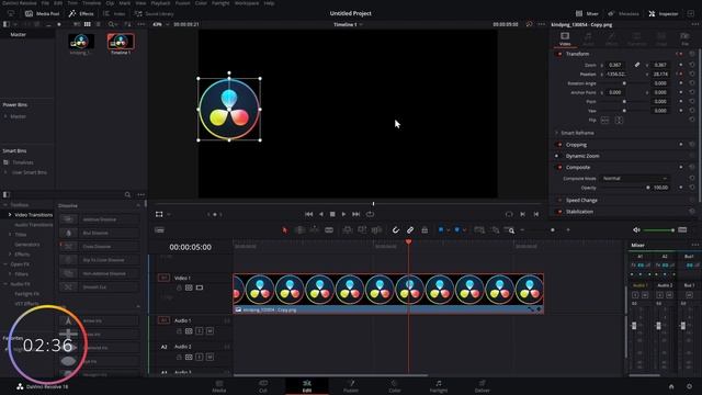 Understand KEYFRAMES in just 5 minutes! Davinci Resolve 5 Minute Friday #2 смотреть онлайн