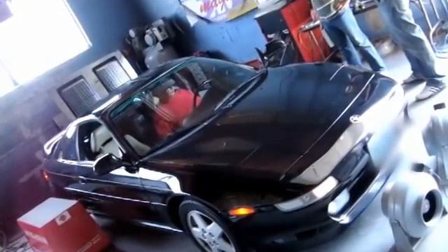 1995 Toyota MR2 Turbo on Dyno смотреть онлайн