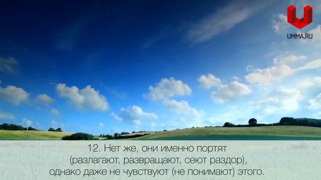 Сура 2 "аль-Бакара" (Корова). Аяты 1 - 20. Богословский перевод Корана. смотреть онлайн
