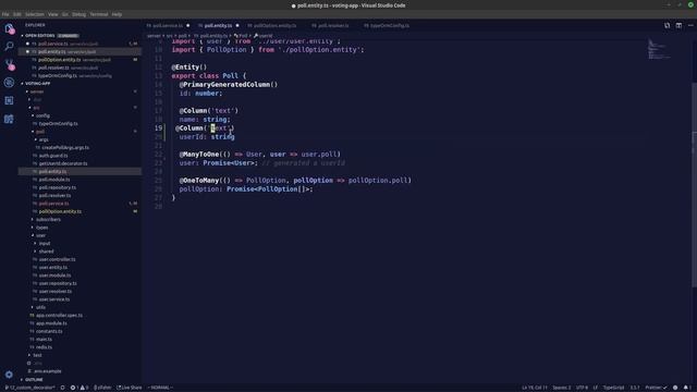 #13 Voting App - Create Poll Nestjs Graphql смотреть онлайн