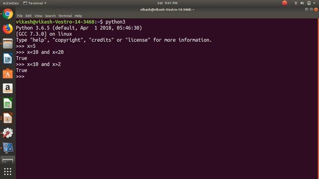 Python3 ://Lecture-13: Logical Operator in Python смотреть онлайн