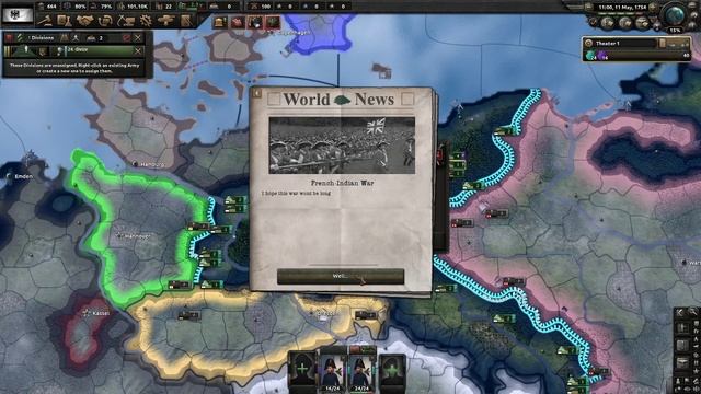 SEVEN YEARS WAR - A Mod For Hearts of Iron IV - 1 смотреть онлайн