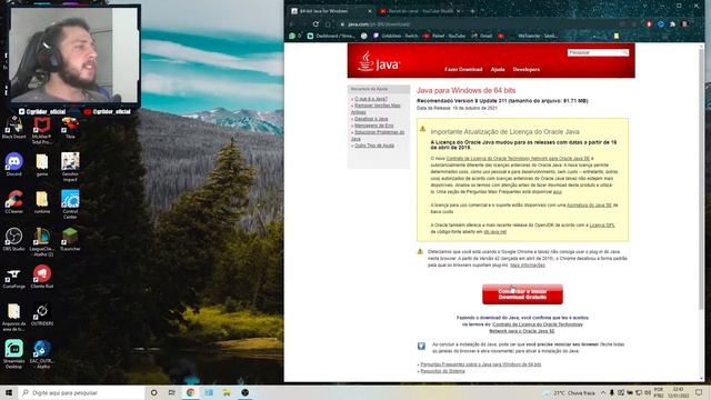 ✔️ Como Instalar o JAVA pra jogar MINECRAFT - [ATUALIZADO 2022] смотреть онлайн