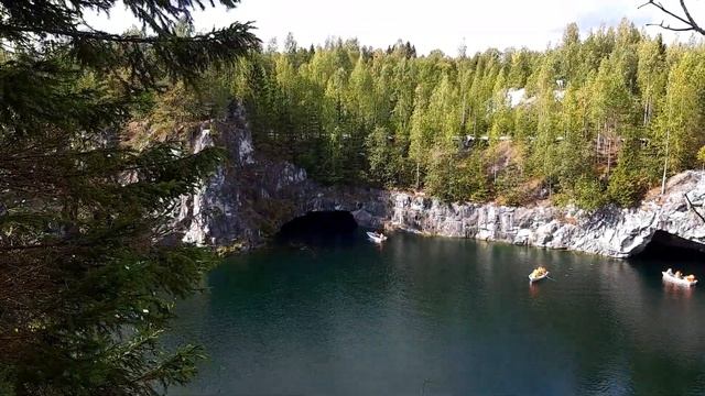 Горный парк Рускеала 2019. Карелия. Мраморный каньон смотреть онлайн