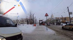 Дорога в GMS Clinic на Садовнической