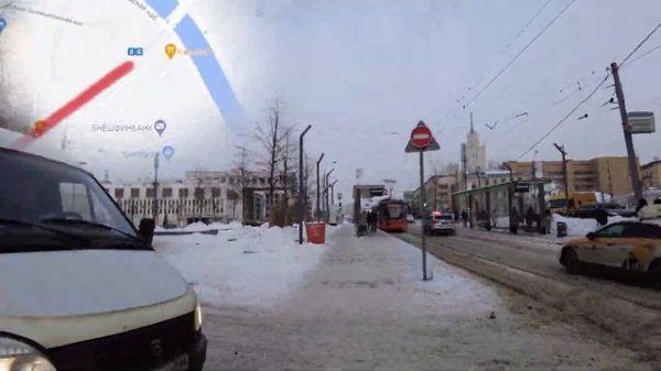 Дорога в GMS Clinic на Садовнической