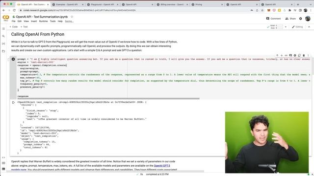 3. OpenAI API Python - Earnings Call Summarization смотреть онлайн