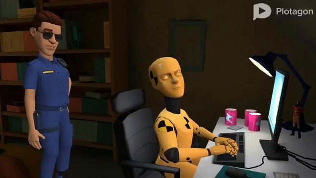 Minute Mayhem: Computer Dummy #crimedrama #mayhem #humor #series #crime #drama #plotagon смотреть онлайн