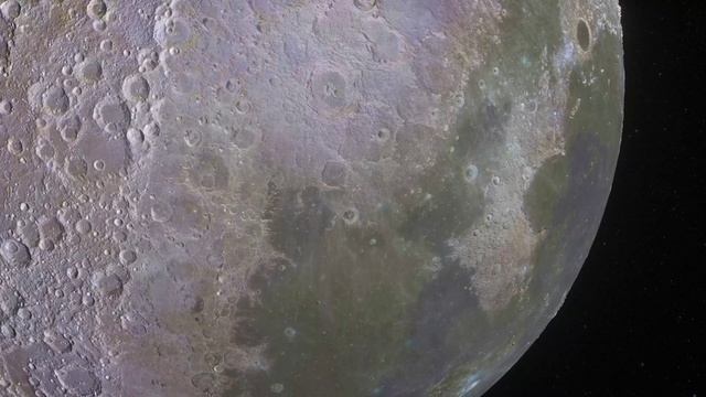 Полёт над Луной. Космос - Обзор Спутника Земли смотреть онлайн